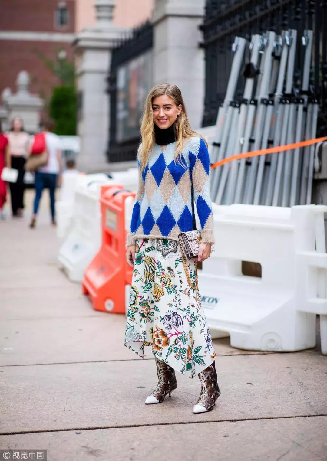 菱格红毛衣,毛衣菱格纹花样图解