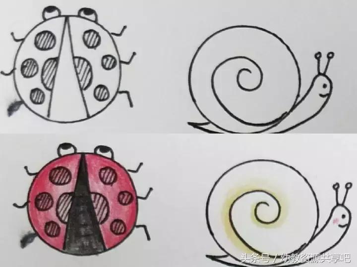 幼儿简笔画万能背景,少儿简笔画大全爸爸妈妈