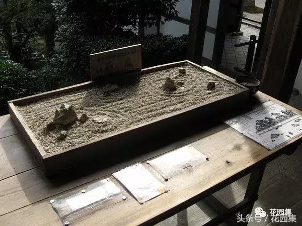 枯山水的造园手法,枯山水画法