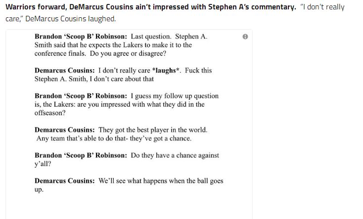 腰杆子瞬间硬了！考神上节目自己叫屈，同时道出勇士的可怕之处