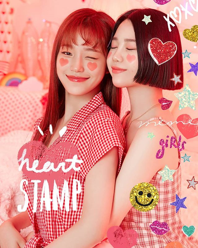 女孩的心脏*弹炸**!韩尚-我记忆重新推广“心形印章腮红