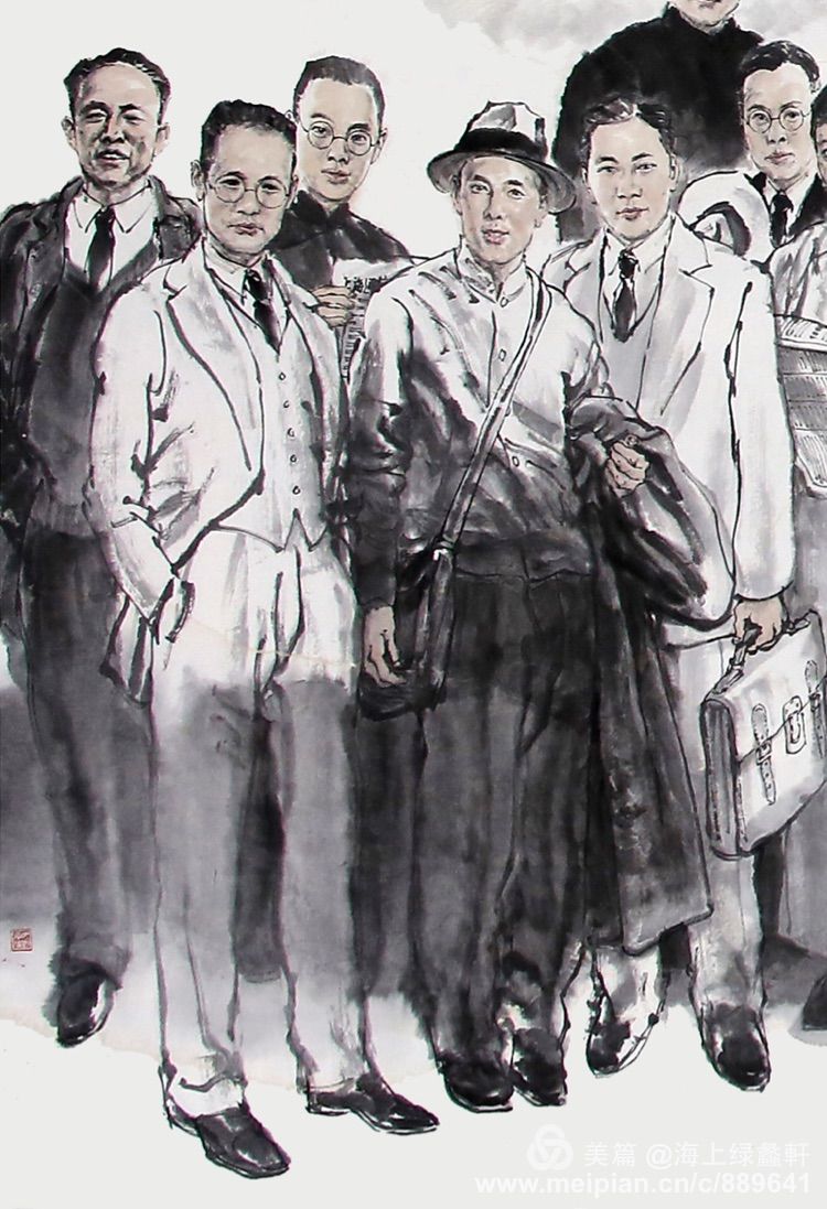 虹口名人｜奚文渊4米巨制文化大家「秋晗德国精品淘奖你上头条」