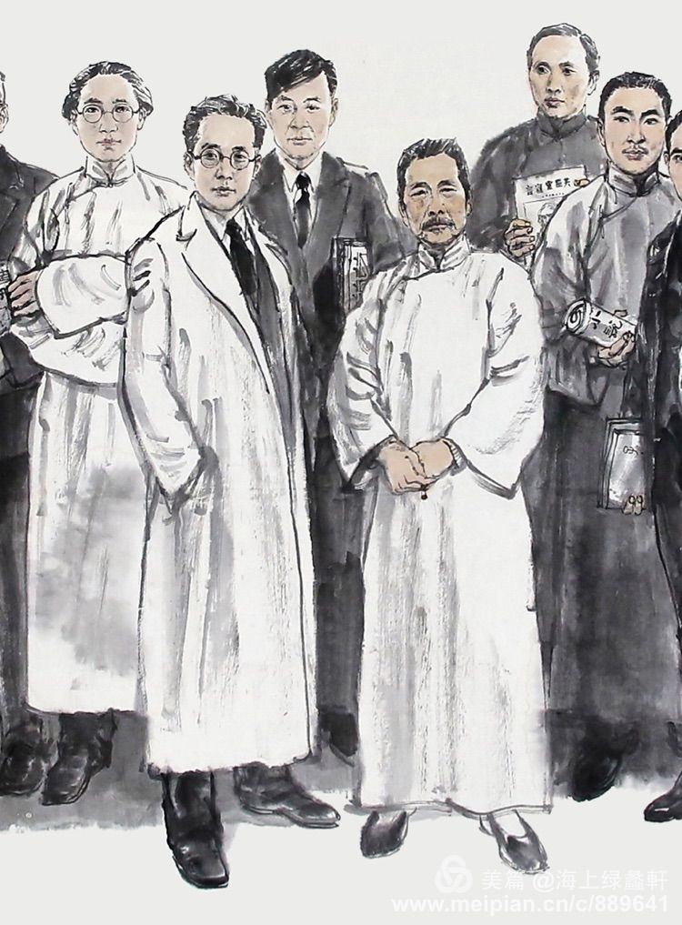 虹口名人｜奚文渊4米巨制文化大家「秋晗德国精品淘奖你上头条」