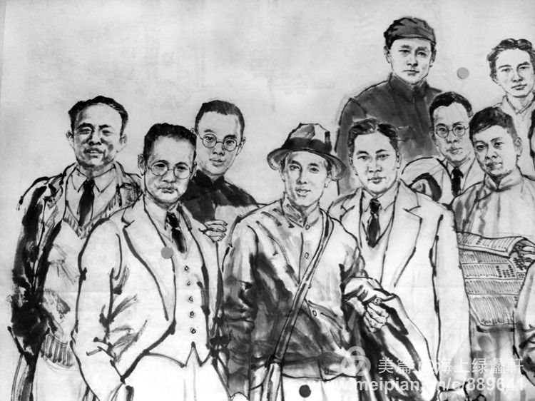 虹口名人｜奚文渊4米巨制文化大家「秋晗德国精品淘奖你上头条」