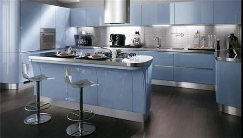 不锈钢橱柜用多厚不锈钢,百能不锈钢橱柜家装