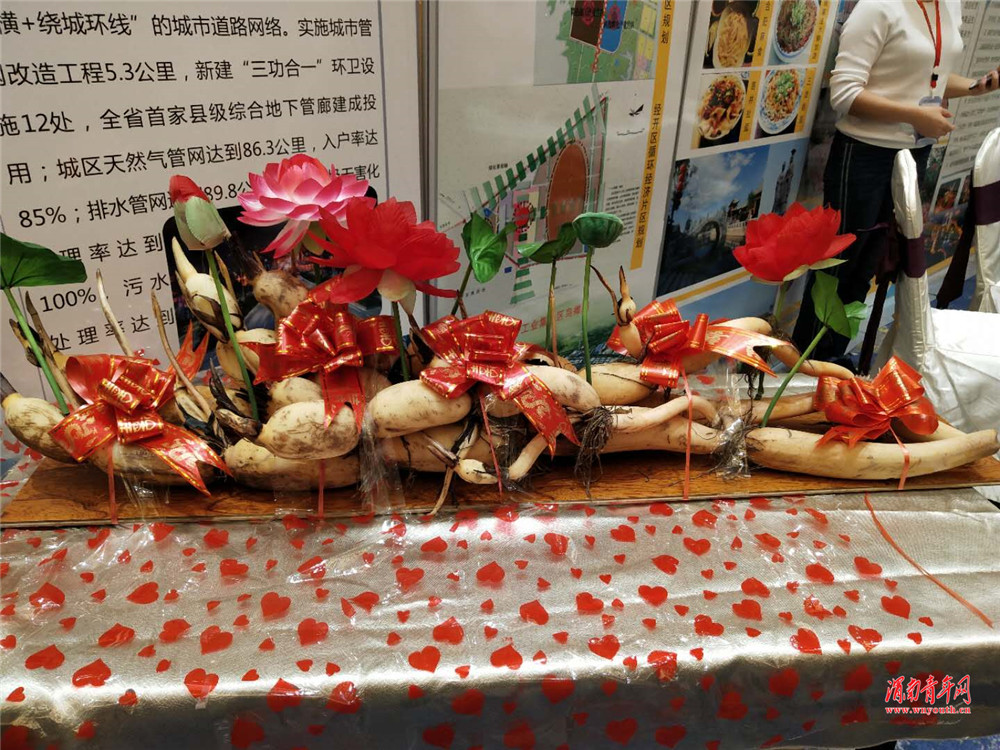 合阳县特色农产品亮相,合阳优质农产品