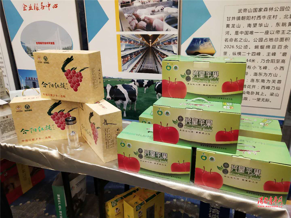 合阳县特色农产品亮相,合阳优质农产品