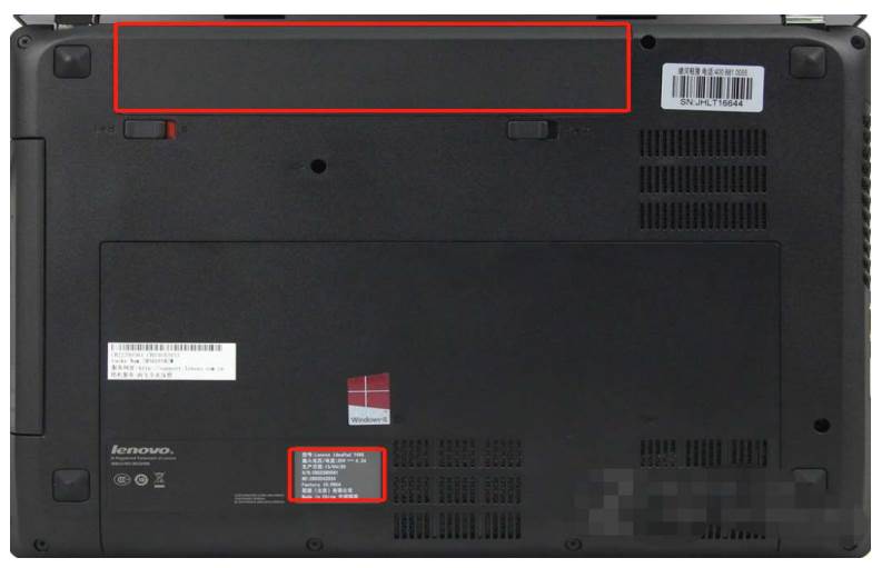 联想笔记本电脑G400电池,联想笔记本电脑的电池在哪个部位