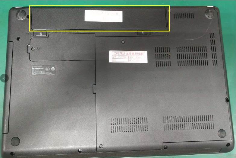 联想笔记本电脑G400电池,联想笔记本电脑的电池在哪个部位