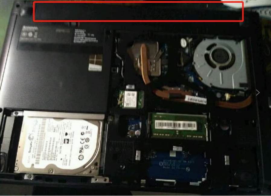 联想笔记本电脑G400电池,联想笔记本电脑的电池在哪个部位