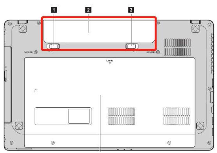 联想笔记本电脑G400电池,联想笔记本电脑的电池在哪个部位