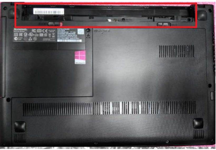 联想笔记本电脑G400电池,联想笔记本电脑的电池在哪个部位