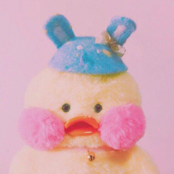 「玻尿酸鸭头像」呆萌小黄鸭头像