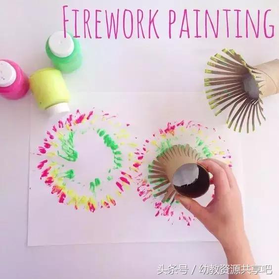 幼儿园儿童手工制作国庆节的图片,利用废品制作国庆节的手工三轮车