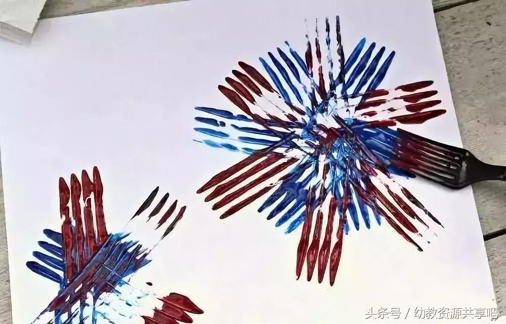 幼儿园儿童手工制作国庆节的图片,利用废品制作国庆节的手工三轮车