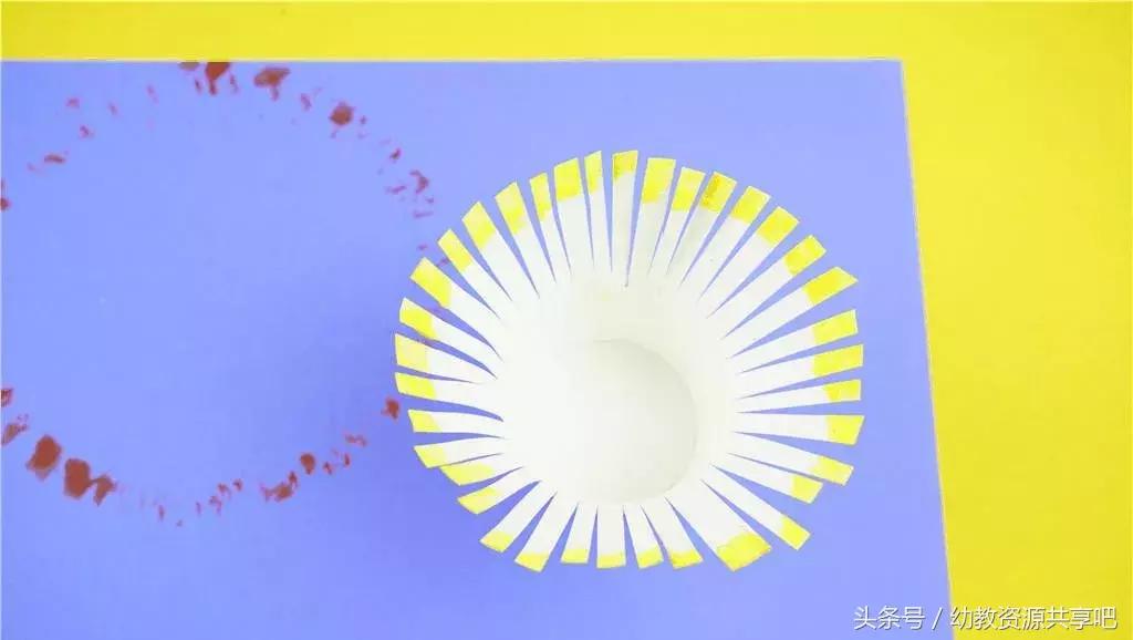 幼儿园儿童手工制作国庆节的图片,利用废品制作国庆节的手工三轮车