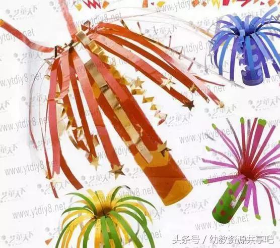 幼儿园儿童手工制作国庆节的图片,利用废品制作国庆节的手工三轮车