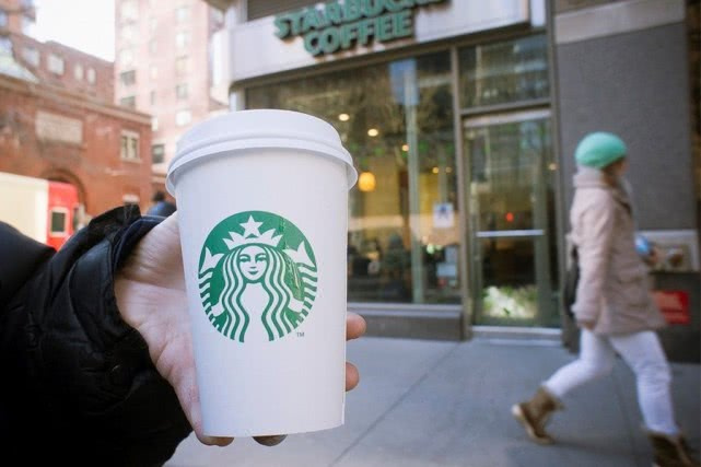 星巴克外卖送的杯子,星巴克外卖价格表