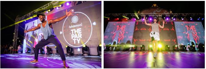 lululemon长春首场热汗活动,lululemon北京三里屯热汗派对