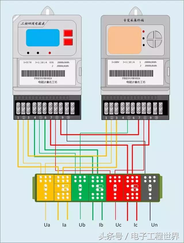电流互感器接电能表接线教学视频,预付费导轨电能表互感器怎么接线