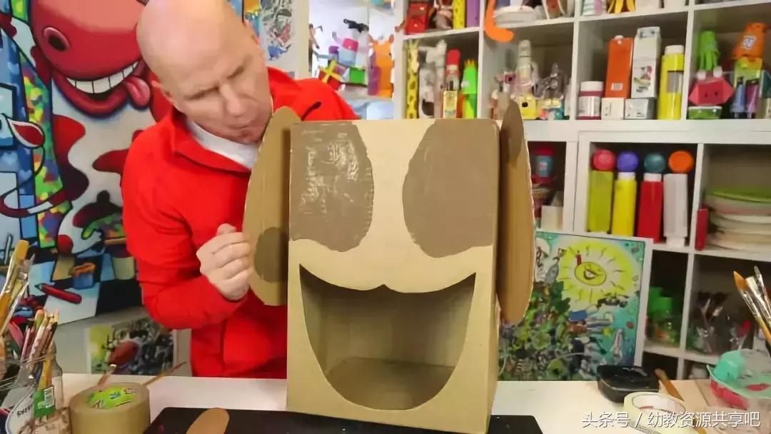 快递纸箱、一次性纸杯还能这么玩？老师们也太有创意了吧~