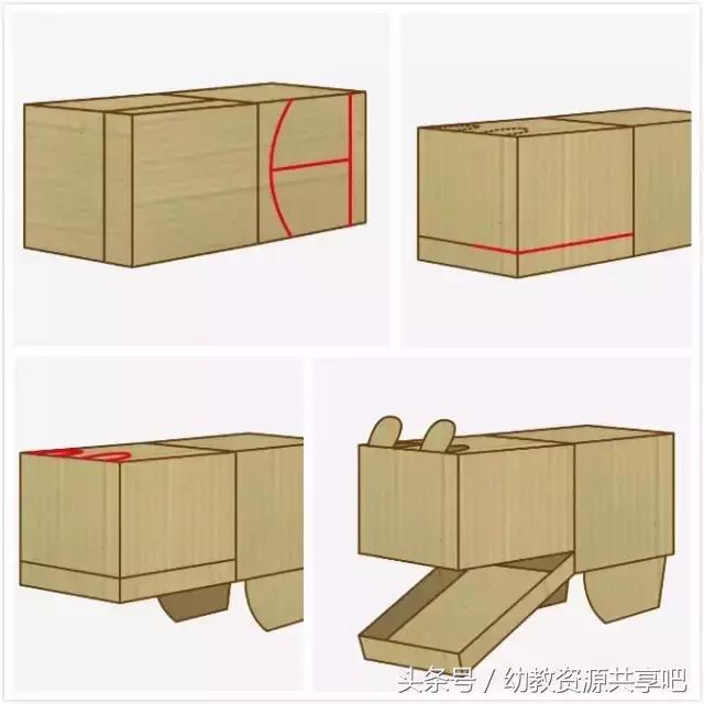 快递纸箱、一次性纸杯还能这么玩？老师们也太有创意了吧~