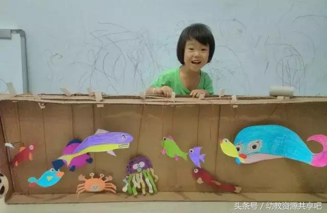 快递纸箱、一次性纸杯还能这么玩？老师们也太有创意了吧~