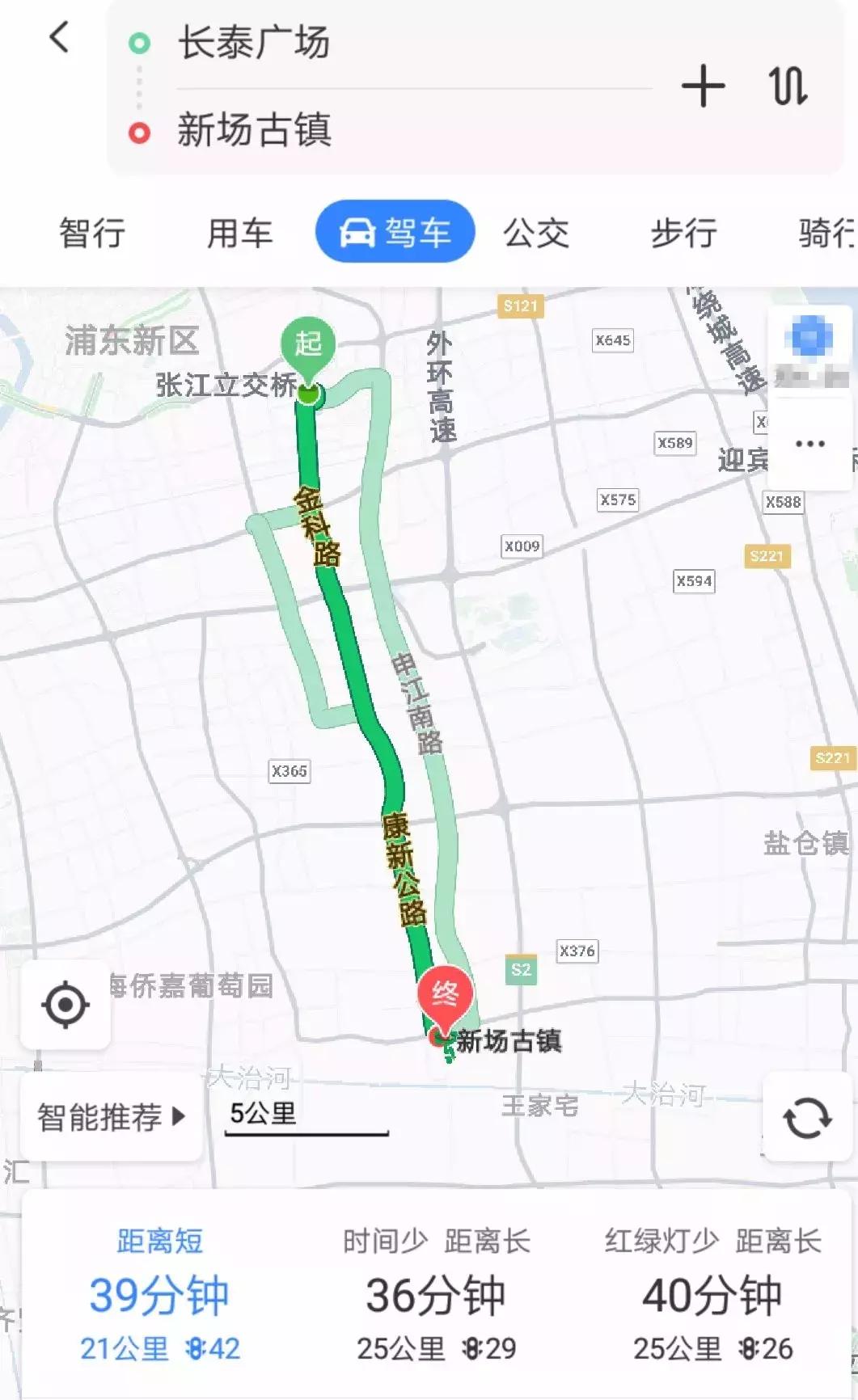 张江比较远的地方,张江离哪里近