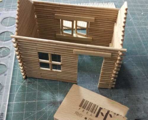 用牙签制作精美小木屋的视频,如何用牙签做成小木屋教程