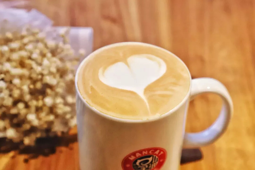 在漫猫喝咖啡，那种无忧的心情，仿佛随着维也纳音符飘到云间……