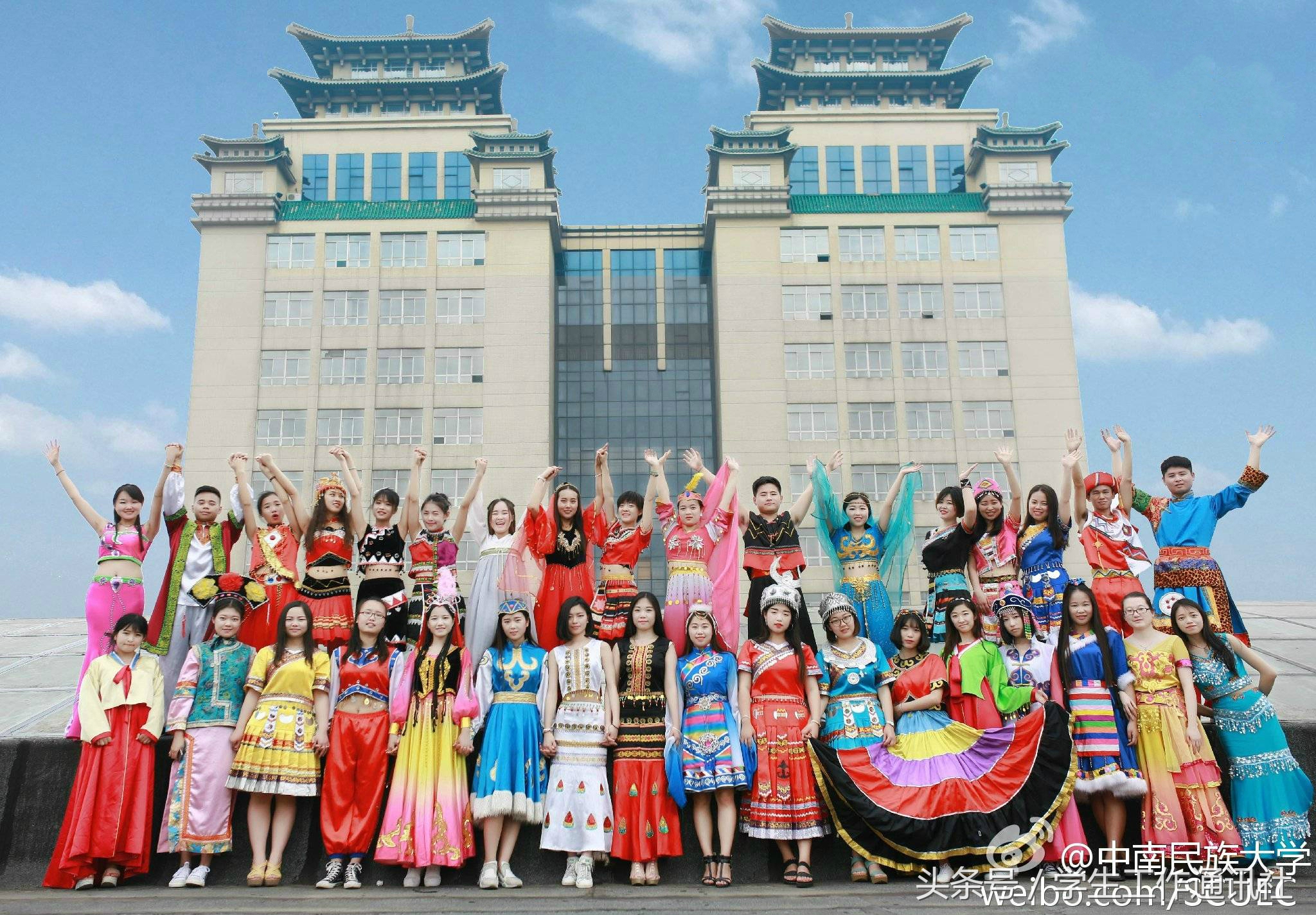 开学季的步伐,中南民大开学