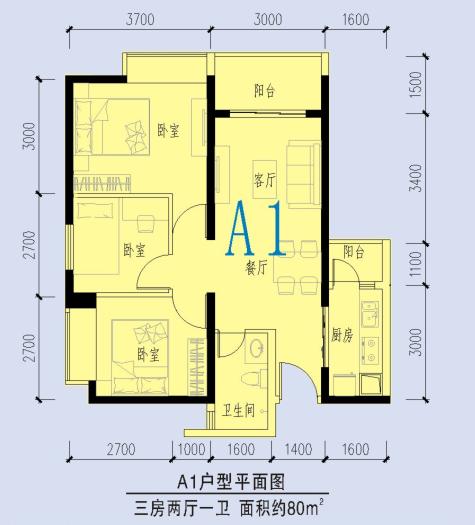 深圳龙华公租房三房户型,深圳市龙华新区公租房35平