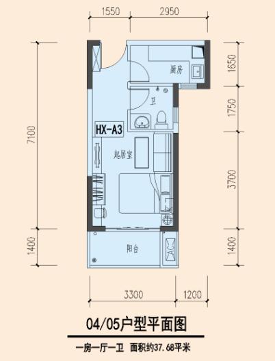 深圳龙华公租房三房户型,深圳市龙华新区公租房35平