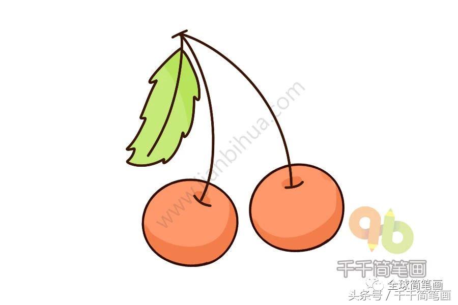 儿歌多多蔬菜水果简笔画,100种儿童简单简笔画水果蔬菜