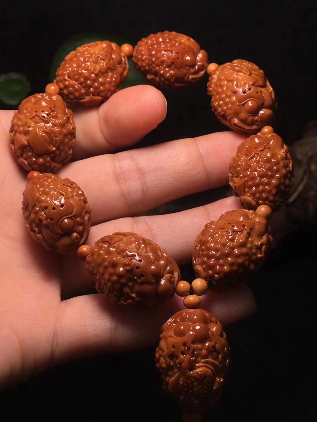 橄榄核包浆的正确方法,橄榄核包浆的四个阶段