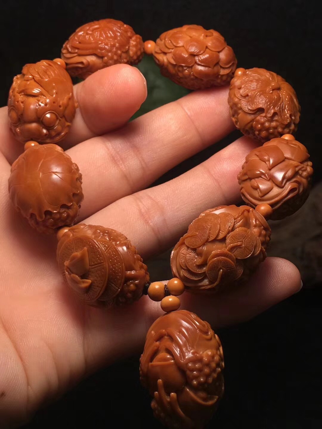 橄榄核包浆的正确方法,橄榄核包浆的四个阶段