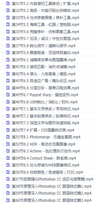 从零开始学ps全套免费视频教程,ps教程快速入门课程线上视频教程
