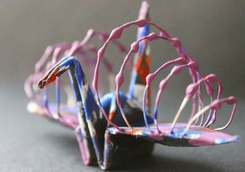 每天折一个千纸鹤,每天折一只纸鹤