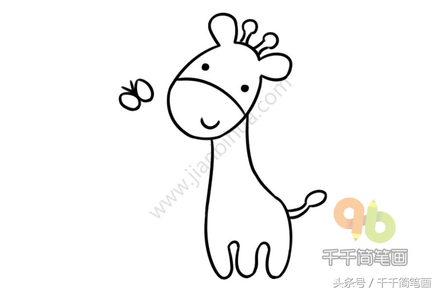 儿童数字简笔画1到10画各种动物,1000000个可爱动物简笔画