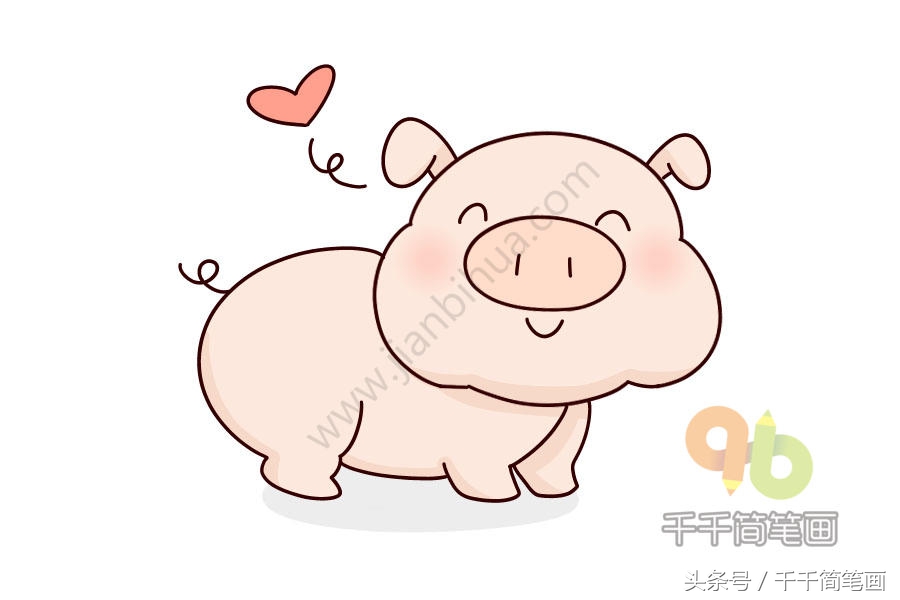 儿童数字简笔画1到10画各种动物,1000000个可爱动物简笔画