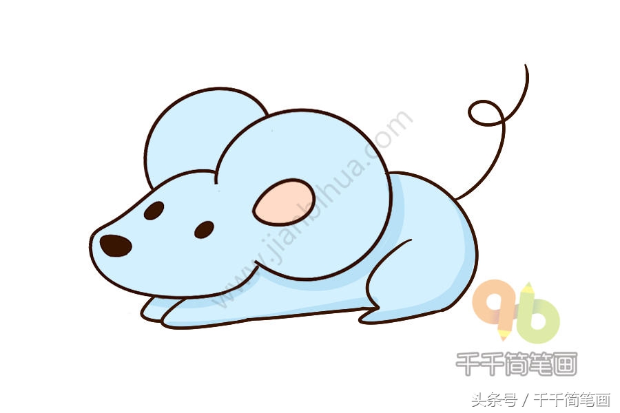 儿童数字简笔画1到10画各种动物,1000000个可爱动物简笔画