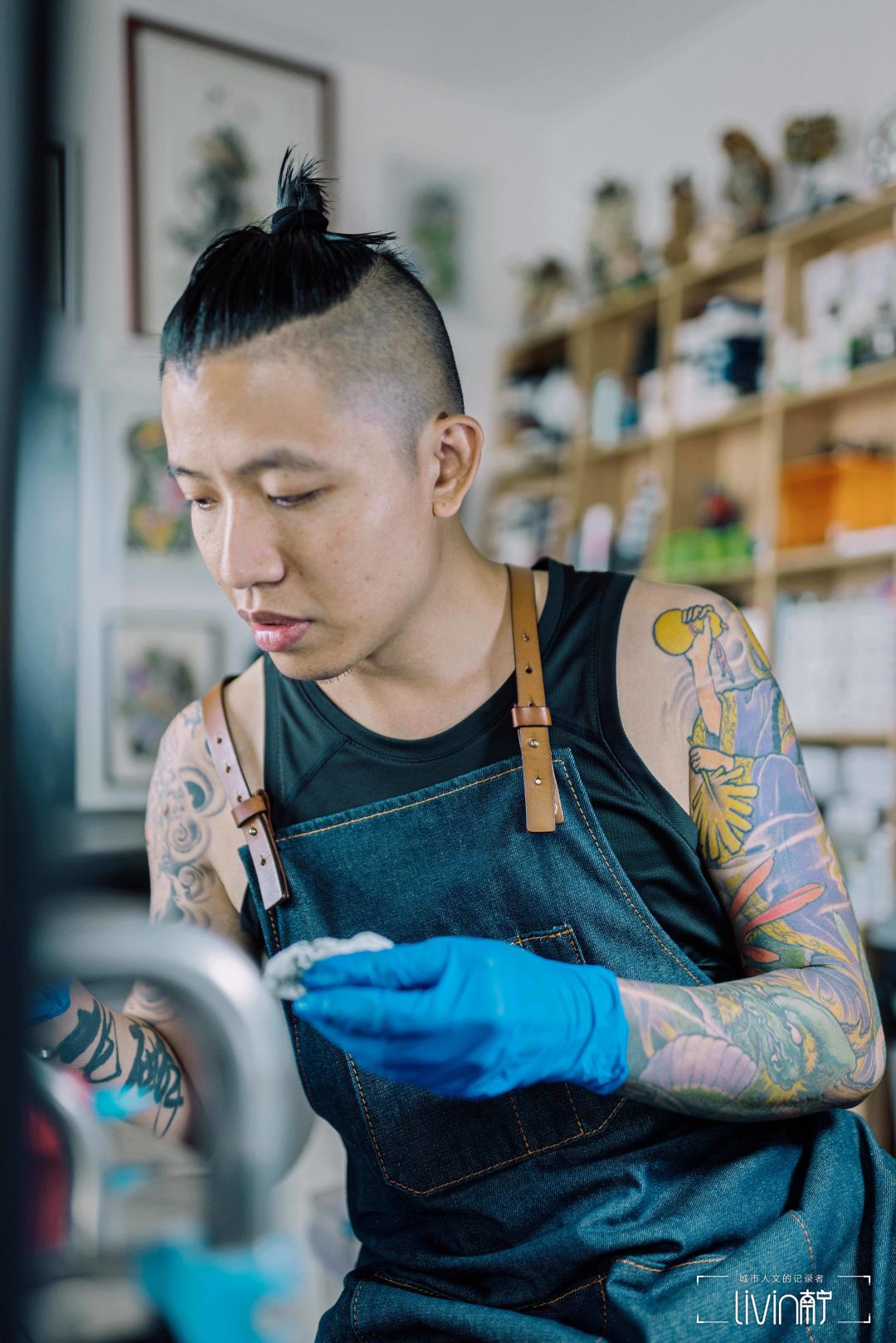纹身大师转行,肖彬义乌