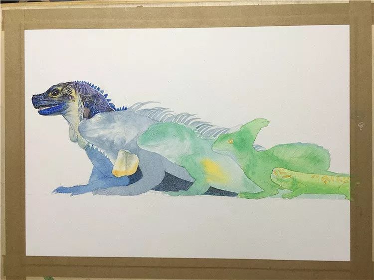 拥有800万超高人气，看看这位大神，是如何用水溶彩……