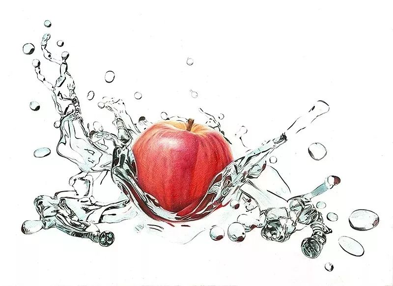 拥有800万超高人气，看看这位大神，是如何用水溶彩……