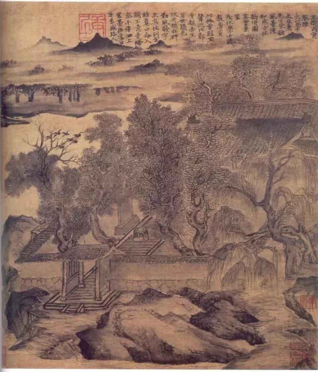 中国古代名家绘画千里江山图 (中国古代宫廷画大师)