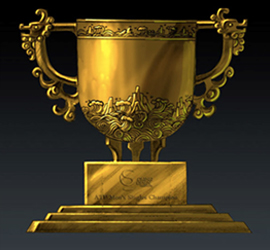 中网冠军,中网男单冠军奖杯