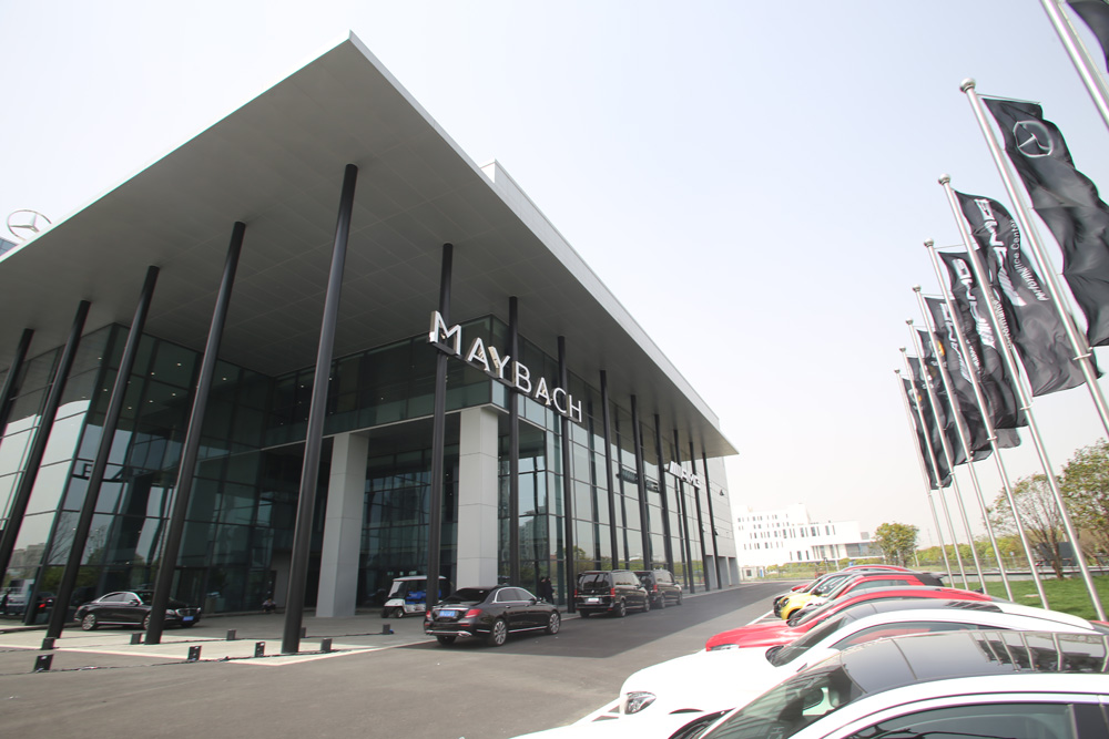 中国最大的奔驰4s店,亚洲最大奔驰4s沈阳