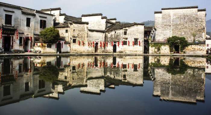 宏村旁边最美的村,安徽宏村古村旅游
