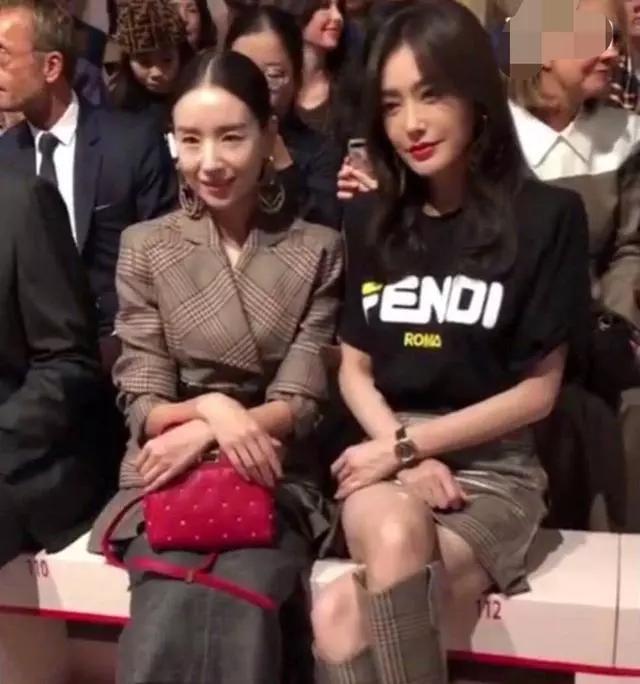 40岁董洁与33岁袁姗姗同框,秦岚董洁气质对比