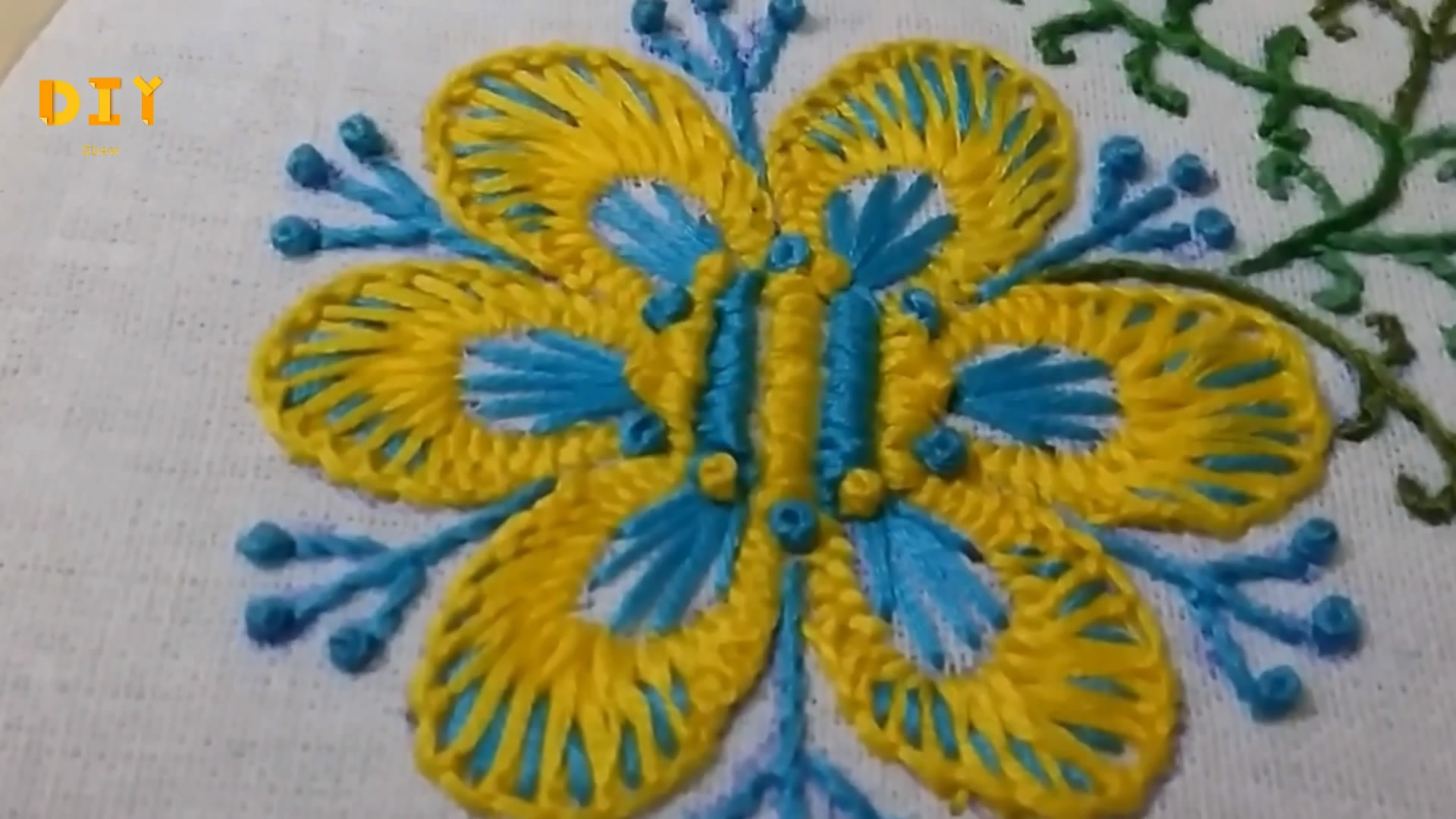 手工刺绣怎么做教程,DIY刺绣手工教程